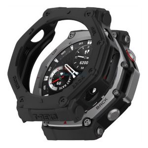 Cadru din silicon (BUMPER, rezistent la șocuri) BLACK Amazfit T-Rex 3