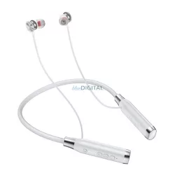   Căști bluetooth HOCO ES62 STAREO (v5.3, bandă pentru gât, microfon, cititor de carduri microSD, SPORT)