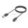 Cablu de încărcare USB (magnetic, 100 cm) BLACK Honor Choice Haylou Watch