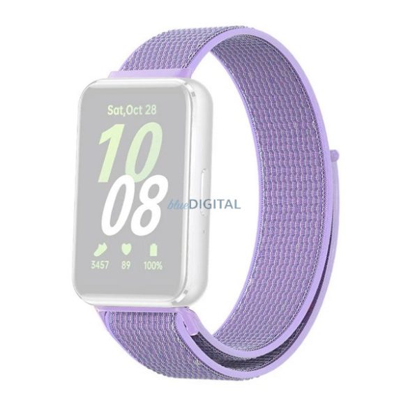 Curea de rezervă (dimensiune personalizată, nailon, velcro, respirabilă) LILA Samsung Galaxy Fit 3