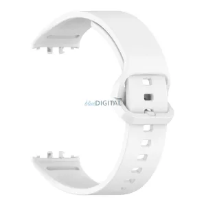 Curea de rezervă (dimensiune personalizată, silicon) FEHÉR Samsung Galaxy Fit 3