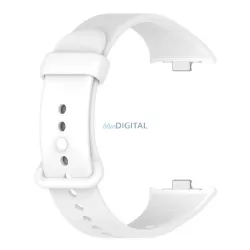   Curea (dimensiune personalizată, silicon) FEHÉR Xiaomi Smart Band 9 Pro