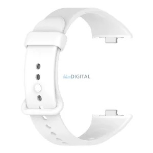 Curea (dimensiune personalizată, silicon) FEHÉR Xiaomi Smart Band 9 Pro