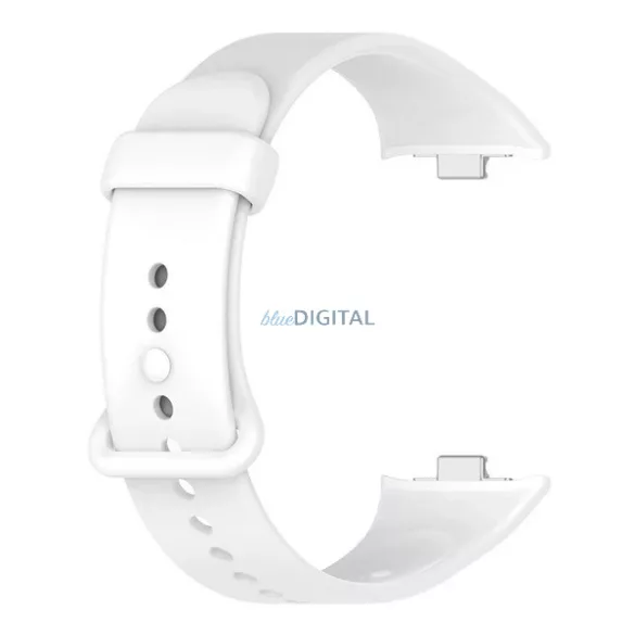 Curea (dimensiune personalizată, silicon) FEHÉR Xiaomi Smart Band 9 Pro