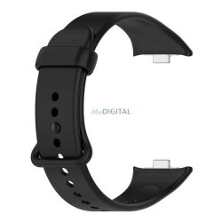   Curea (dimensiune personalizată, silicon) BLACK Xiaomi Smart Band 9 Pro