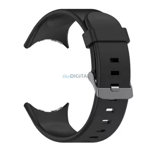 Curea (dimensiune personalizată, silicon) BLACK Google Pixel Watch 3 45mm