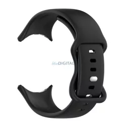   Curea (dimensiune personalizată, silicon) BLACK Google Pixel Watch 3 41mm