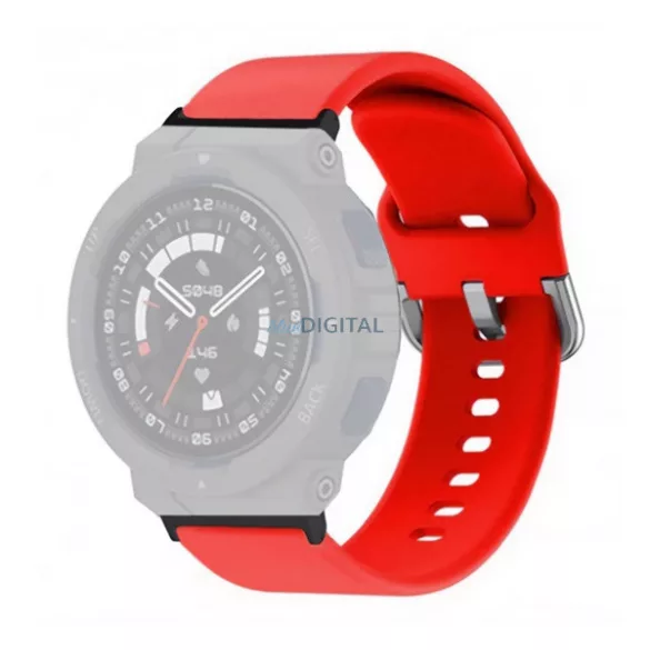 Curea de rezervă (dimensiune personalizată, silicon) PIROS Amazfit Active Edge