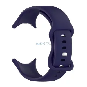 Curea de rezervă (dimensiune personalizată, silicon) BEAUTY BLUE Google Pixel Watch 3 41mm