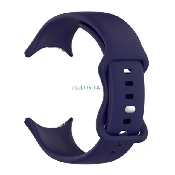 Curea de rezervă (dimensiune personalizată, silicon) BEAUTY BLUE Google Pixel Watch 3 41mm