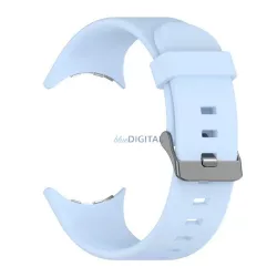   Curea (dimensiune personalizată, silicon) BRIGHT BLUE Google Pixel Watch 3 45mm