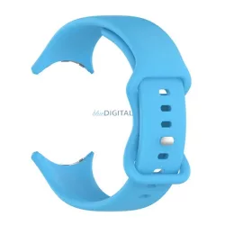   Curea (dimensiune personalizată, silicon) BRIGHT BLUE Google Pixel Watch 3 41mm