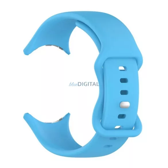 Curea (dimensiune personalizată, silicon) BRIGHT BLUE Google Pixel Watch 3 41mm