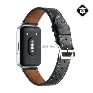Curea (dimensiune personalizată, piele naturală) BLACK Samsung Galaxy Fit 3