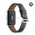 Curea (dimensiune personalizată, piele naturală) BLACK Samsung Galaxy Fit 3 Curea (dimensiune personalizată, piele naturală) BLACK Samsung Galaxy Fit 3