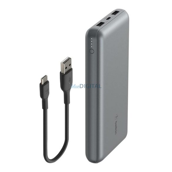 BELKIN BOOST CHARGE încărcător de urgență 2 USB + priză Type-C (20000mAh, 15W, încărcător rapid + cablu Type-C)
