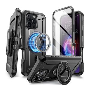 SUPCASE UNICORN BEETLE PRO MAGSAFE plastic protector de telefon (rezistent la șocuri, absorbție a șocurilor) BLACK Apple iPhone 16 Pro