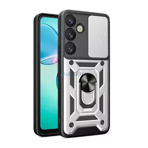 HUSĂ! - Protector de telefon din silicon Defender (rezistent la șocuri, inel de reținere, protector de cameră) EZÜST Samsung Galaxy S25 (SM-S931)