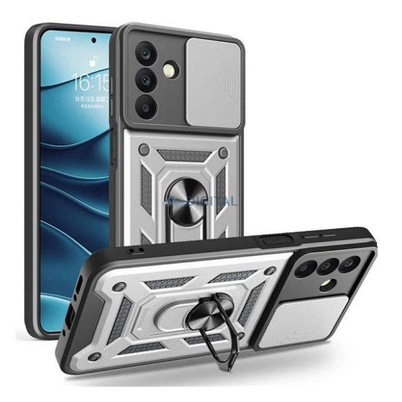 Protector de telefon din silicon Defender (rezistent la șocuri, inel de reținere, protector pentru cameră) EZÜST Samsung Galaxy A26 5G (SM-A266)