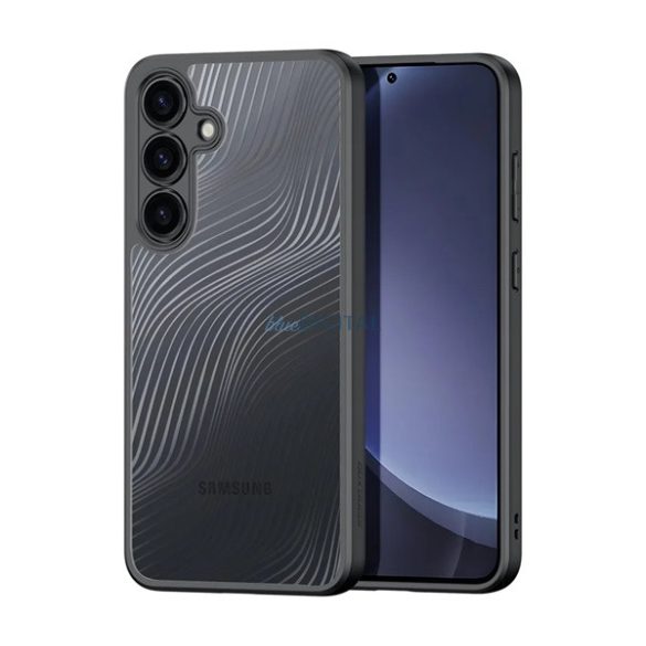 DUX DUCIS AIMO silicon protector de telefon (rezistent la șocuri, protecția camerei, mat, val) BLACK Samsung Galaxy S25 Plus (SM-S936)