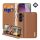 DUX DUCIS HIVO Carcasă Standing, piele naturală (FLIP, deschidere laterală, suport birou, buzunar card, RFID) BARNA Samsung Galaxy S25 Plus (SM-S936) DUX DUCIS HIVO Carcasă Standing, piele naturală (FLIP, deschidere laterală, suport birou, buzunar card, RFID) BARNA Samsung Galaxy S25 Plus (SM-S936)