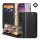 DUX DUCIS HIVO Carcasă Standing, piele naturală (FLIP, deschidere laterală, suport birou, buzunar card, RFID) NEGRU Samsung Galaxy S25 (SM-S931) DUX DUCIS HIVO Carcasă Standing, piele naturală (FLIP, deschidere laterală, suport birou, buzunar card, RFID) NEGRU Samsung Galaxy S25 (SM-S931)