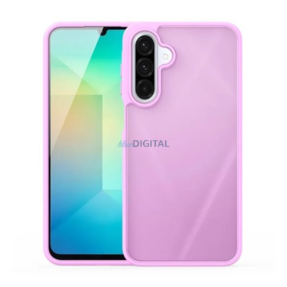 DUX DUCIS YIND silicon protector de telefon (rezistent la șocuri, protector de cameră, mat) ROSE CULOUR Samsung Galaxy A26 5G (SM-A266)