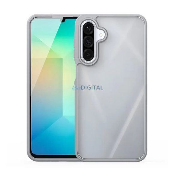 DUX DUCIS YIND silicon protector de telefon (rezistent la șocuri, protector de cameră, mat) LIGHT GREY Samsung Galaxy A26 5G (SM-A266)