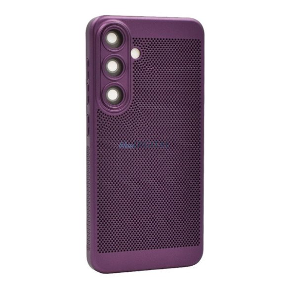 Protecție din plastic pentru telefon (respirabilă, cu găuri, protecție pentru cameră) LILA Samsung Galaxy A26 5G (SM-A266)