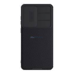   HUSĂ! - NILLKIN CAMSHIELD PRO MAGNETIC plastic protector de telefon (rezistent la șocuri, protecția camerei, magnetic, cu dungi) NEGRU Samsung Galaxy S25 (SM-S931)