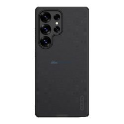   HUSĂ! - NILLKIN SUPER FROSTED PRO plastic protector de telefon (rezistent la impact, cauciucat, suprafață aspră) BLACK Samsung Galaxy S25 Ultra (SM-S938)