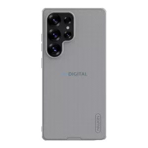 HUSĂ! - NILLKIN SUPER FROSTED PRO plastic protector de telefon (rezistent la impact, cauciucat, suprafață aspră) BREECHED Samsung Galaxy S25 Ultra (SM-S938)