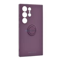   HUSĂ! - ROAR AMBER Silicone Phone Protector (magnetic, cameră, inel de prindere) LILA Samsung Galaxy S25 Ultra (SM-S938)