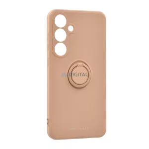 HUSĂ! - ROAR AMBER silicon protector de telefon (magnetic, camera, inel de prindere) ROSE COLOUR Samsung Galaxy S25 Plus (SM-S936)