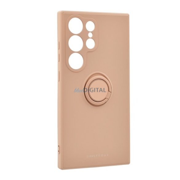 ROAR AMBER silicon protector de telefon (inel magnetic, camera, grip) ROSE COLOUR Samsung Galaxy S25 Ultra (SM-S938)