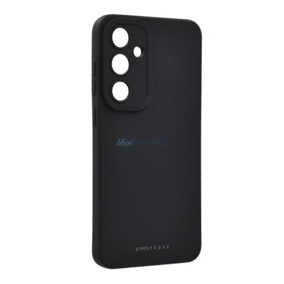 ROAR LUNA silicon protector de telefon (ultra-subțire, mat, protecția camerei, wireless) BLACK Samsung Galaxy S25 (SM-S931)