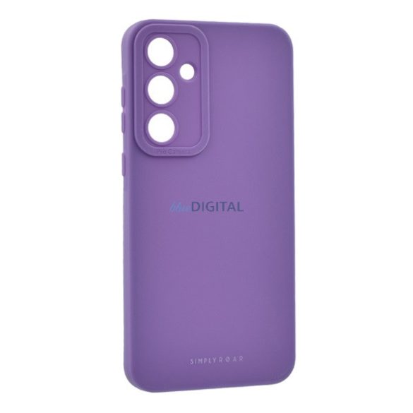 ROAR LUNA silicon protector de telefon (ultra-subțire, mat, protecție cameră, wireless) LILA Samsung Galaxy S25 Plus (SM-S936)