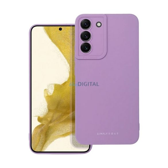 ROAR LUNA silicon protector de telefon (ultra-subțire, mat, protecția camerei, fără fir) LILA Xiaomi Redmi 14C 4G