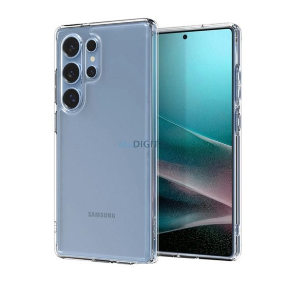 SPIGEN ULTRA HYBRID plastic protector de telefon (rezistent la șocuri, bubble cadru) pentru Samsung Galaxy S25 Ultra (SM-S938)