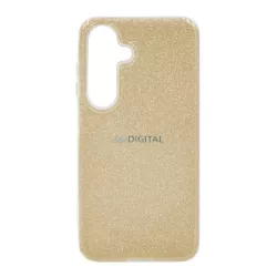   HUSĂ! - Silicon protector de telefon (interior din plastic, spate lucios) GOLD Samsung Galaxy S25 Plus (SM-S936)
