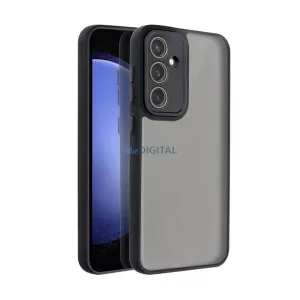 HUSĂ! - Silicon protector de telefon (rezistent la șocuri, spate acrilic, protector de cameră) BLACK Samsung Galaxy S25 Plus (SM-S936)