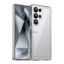   HUSĂ! - Silicon protector de telefon (rezistent la șocuri, capac spate transparent) pentru Samsung Galaxy S25 Ultra (SM-S938)