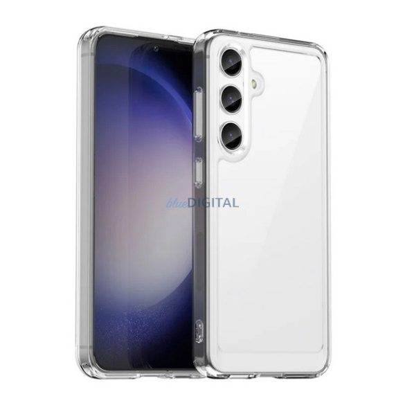 Silicon protector de telefon (rezistent la șocuri, spate transparent) pentru Samsung Galaxy S25 Plus (SM-S936)