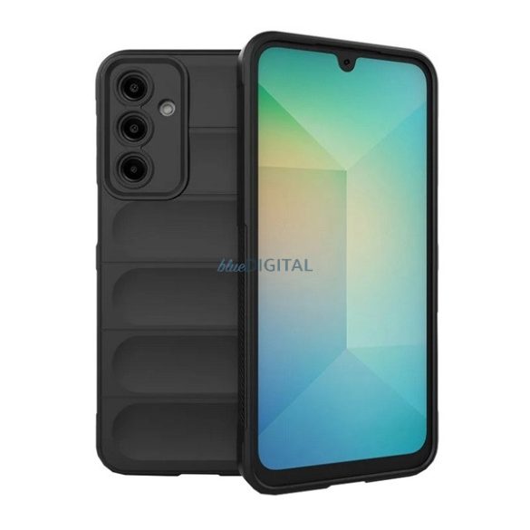 Silicon protector de telefon (rezistent la șocuri, protecție cameră 3D) BLACK Samsung Galaxy A26 5G (SM-A266)