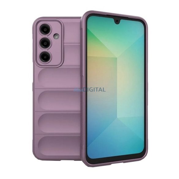 Silicon protector pentru telefon (rezistent la șocuri, protecție cameră, 3D) LILA Samsung Galaxy A26 5G (SM-A266)