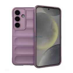   HUSĂ! - Silicon protector de telefon (rezistent la șocuri, protecție cameră, 3D) LILA Samsung Galaxy S25 Plus (SM-S936)