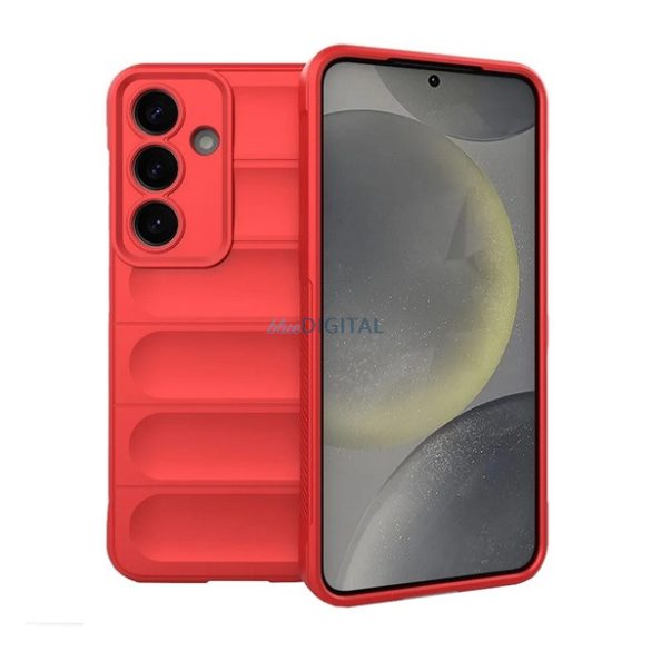Silicon protector de telefon (rezistent la șocuri, protecție cameră, 3D) PIROS Samsung Galaxy S25 Plus (SM-S936)