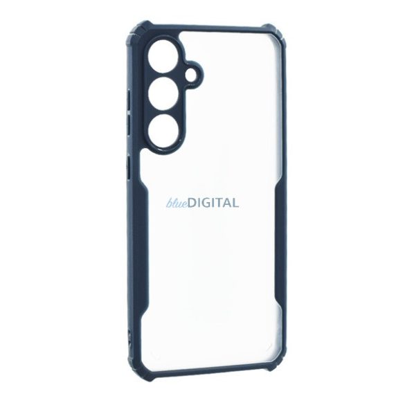 Protector de telefon din silicon (rezistent la șocuri, călcâi cu bule, spate acrilic, protector de cameră) CUSHION CUSHION Samsung Galaxy A26 5G (SM-A266)