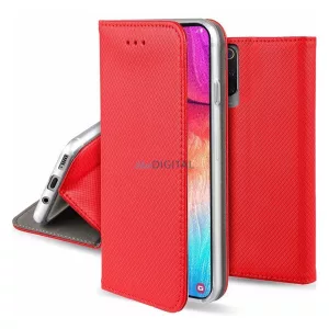 HUSĂ! - Husă permanentă, efect piele (FLIP, deschidere laterală, desktop, diamant) PIROS Samsung Galaxy S25 Plus (SM-S936)