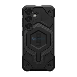 UAG MONARCH PRO silicon protector de telefon (rezistență puternică la impact, model textil, MagSafe) BLACK Samsung Galaxy S25 (SM-S931)